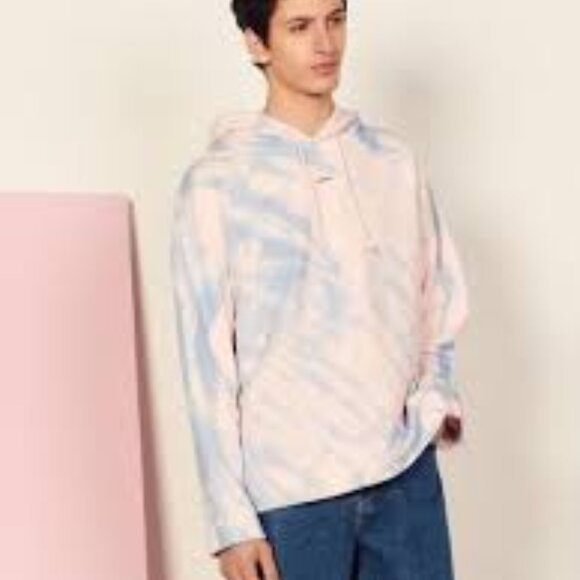 NWT: Sandro Tie Dye Hoodie Sizes: Large, XL, XXL - Picture 2 of 9